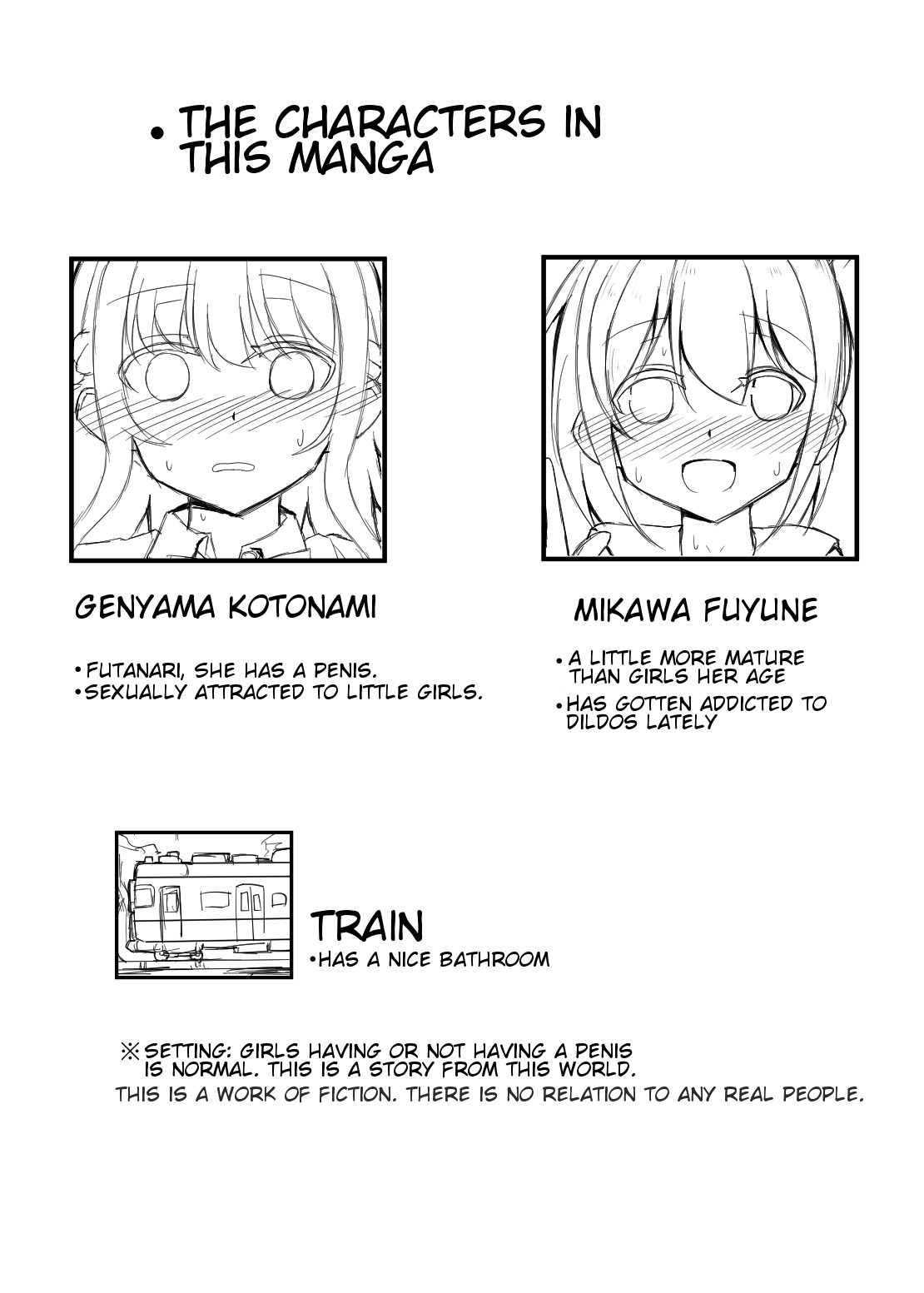 Hentai Manga Comic-A Story About Teasing a Sleeping Futanari Girl-Read-2